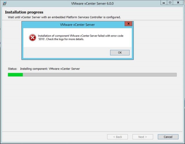 vmware-windows-vcenter-error3010